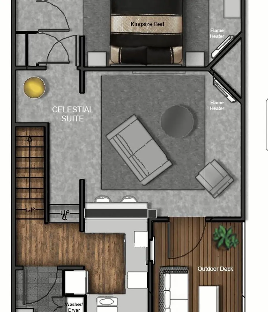 Apartment Celestial Suite Free Parking Hobart